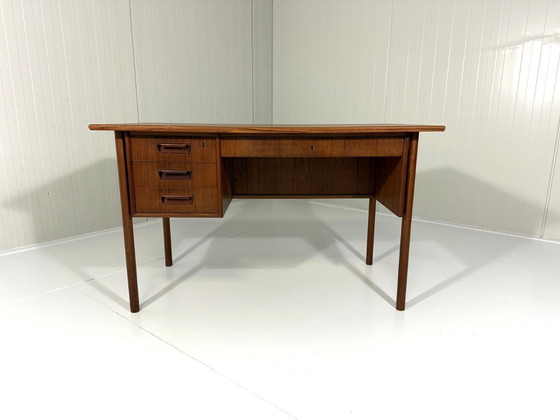 Gunnar Nielsen Teak Freestanding Desk Tibergaard Denmark – Wood (photo 4 of 15)