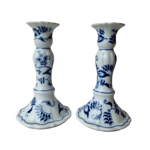 Chandeliers vintage en porcelaine du Danube