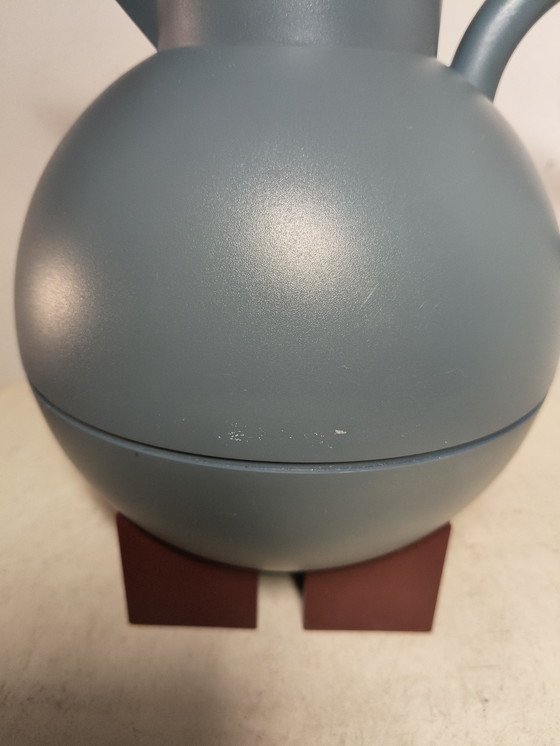 Image 1 of Thermos Euclid modello postmoderno di design vintage di Micheal Graves per Alessi