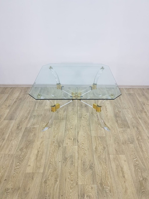 Hollywood Regency Couchtisch, Frankreich, 1970er Jahre
