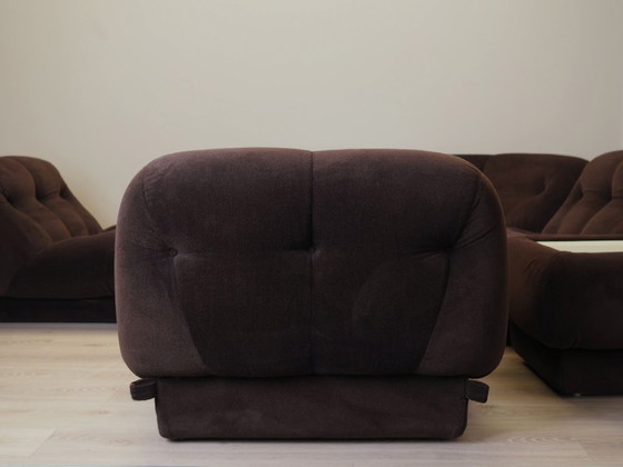 Image 1 of Ensemble de salon, design italien, années 1970, designer : Rino Maturi, fabricant : Mimo Padova