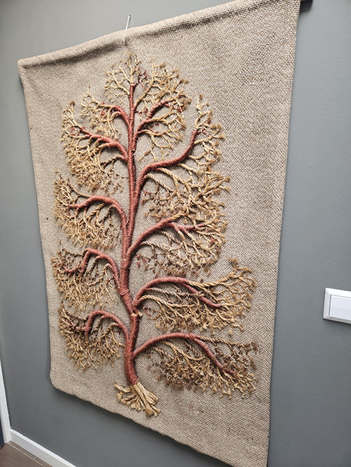Vintage wall hanging "Autumn" by Gerard Boon of Ochssee