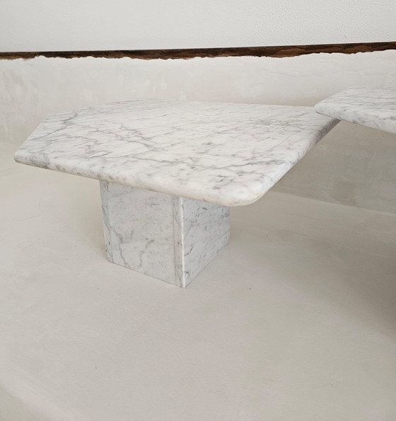 Image 1 of Italian 1970's marble salontafels  Mid-Century Vintage 