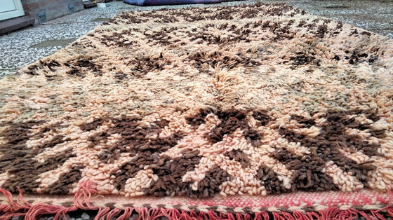Image 1 of Hand-knotted Berber wool rug 275x150cm