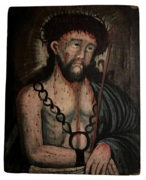 Ecce Homo, 1500s, Oil on Canvas