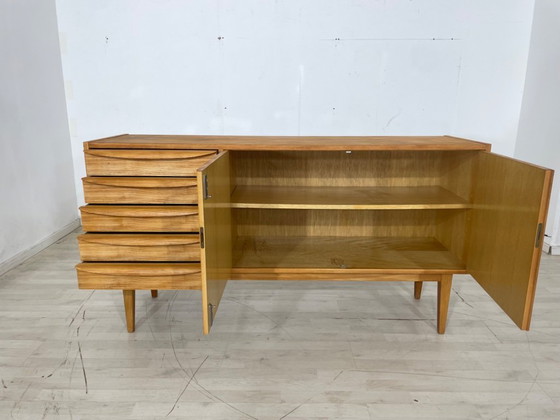 Image 1 of Mid - Century Hellerau sideboard cabinet chest of drawers Vintage