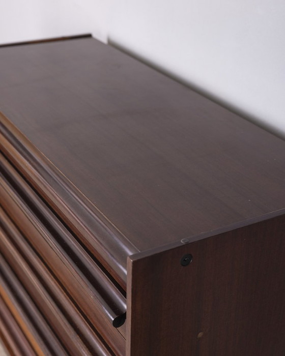 Image 1 of Mobile Cassettiera in legno vintage anni 1960 design italiano