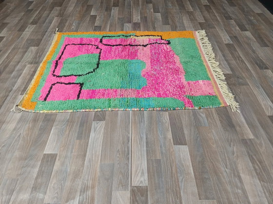 Alfombra tradicional hecha a mano 250cm x 150cm Marroquí – Wool (photo 5 of 11)