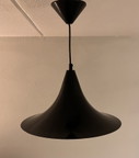 Vintage Black Witch Hat pendant lamp by W.L.P.
