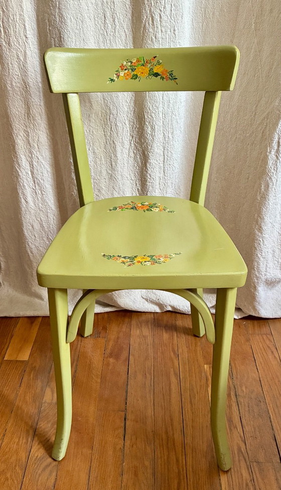 Vintage Baumann Bistrot Chair Refurbished – Dining chairs, Wood (photo 2 of 11)