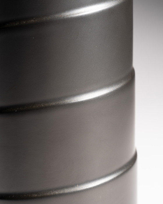 Image 1 of Marcello Morandini &amp; Tapio Wirkkala Rosenthal Dúo de jarrones de porcelana mate Noire