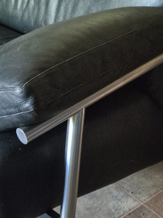Image 1 of Montis Tango Vintage Sofa Black Leather