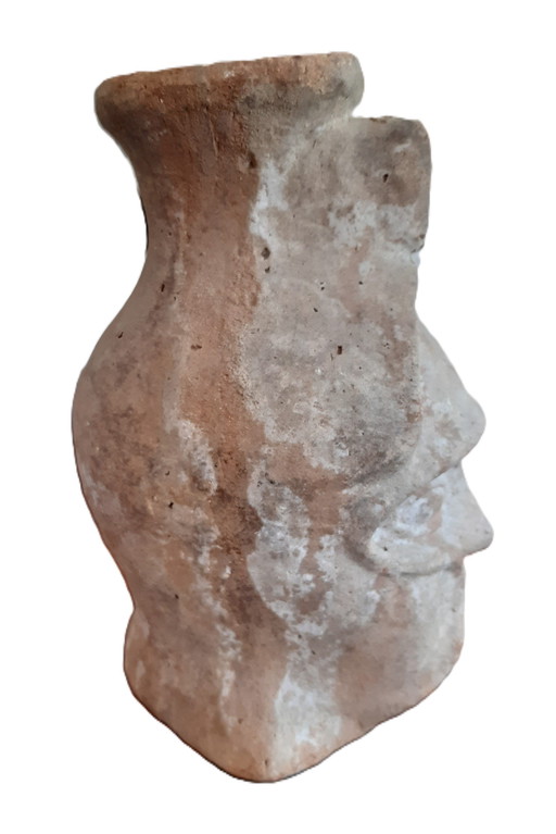 VINTAGE HELLENISTIC WARRIOR TERRACOTTA
