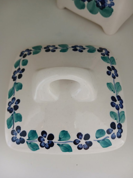 Pot de rangement vintage Wloclawek Fajans Pologne fason 9102 – Accessoires de cuisine, Ceramic (photo 4 of 8)