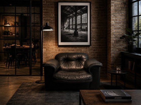 Fine leather armchair - De Sede DS101 model (photo 4 of 5)