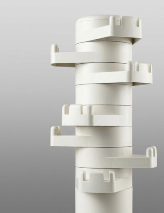 Minivip Coat rack by Benanti and Brunori for Velca, Plastic, Creme (photo 5 of 5)