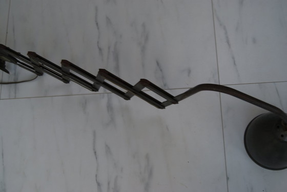 Image 1 of Industrial scissor lamp