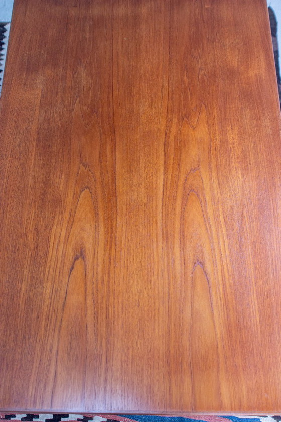 Image 1 of Vintage teak extendable dining table, Danish Mid Century 1960s