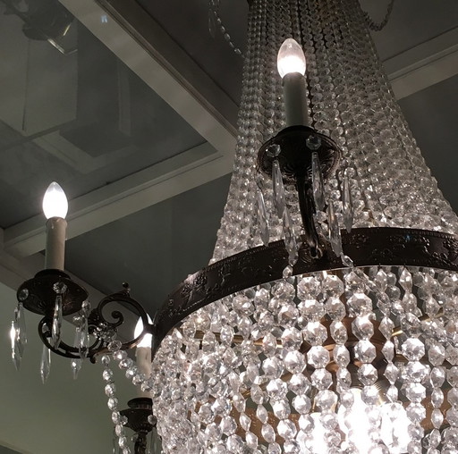 Grote zakkroonluchter