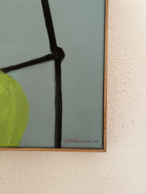 Tableau de Bep Scheeren (elle me regarde)