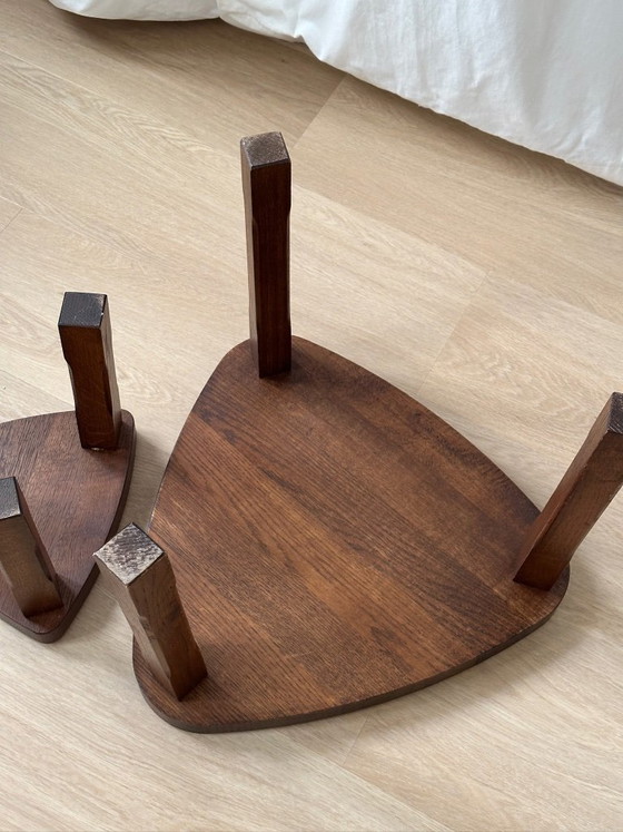 Jaren 70 Nesttafeltjes – Bijzettafels, Wood (photo 4 of 5)