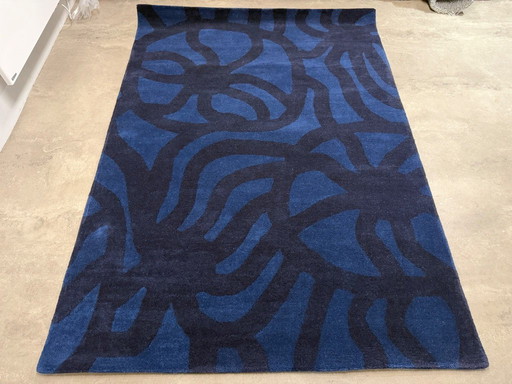 Vloerkleed Brink en Campman Joonas Dark Blue 170 x 240 cm