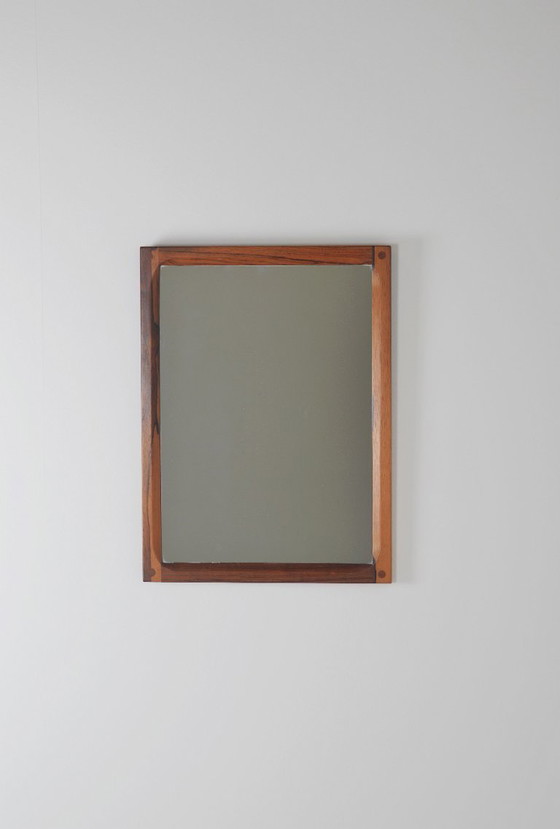 Image 1 of Espejo danés diseñado por Kai Kristiansen para Aksel Kjersgaard, años 60
