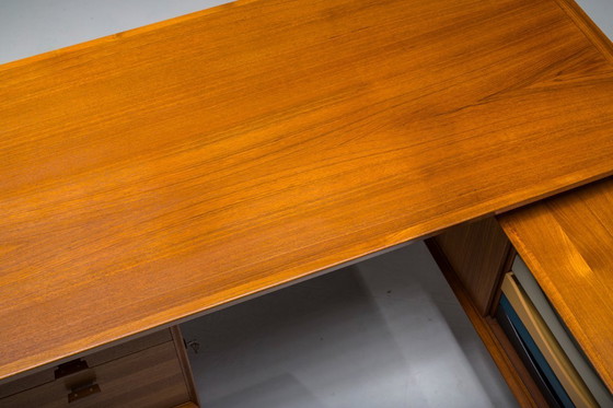 Image 1 of  Chefschreibtisch Modell 209 aus Teakholz von Arne Vodder für Sibast, 1955