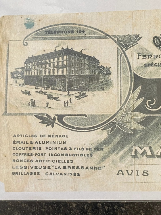 Collection d'environ 120 buvards publicitaires vintage de la France du XXe siècle – Objets déco, Paper (photo 2 of 21)