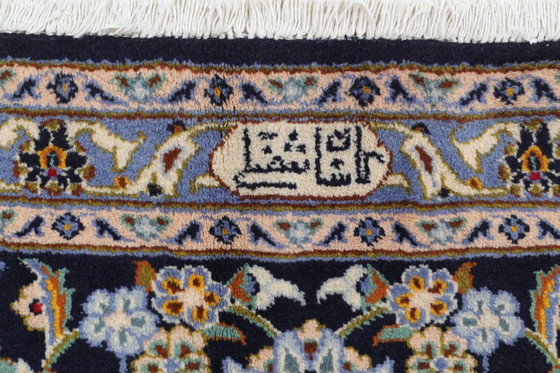 Image 1 of Persischer Teppich aus Kaschan, signiert, 4,12 x 3,12 cm, Orientteppich, fein, Nr. 1096