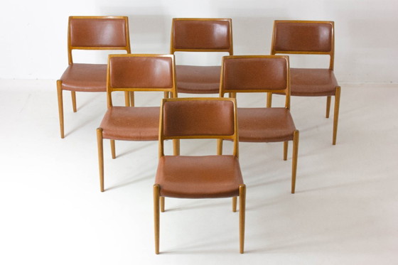 Image 1 of 6 sedie modello 80