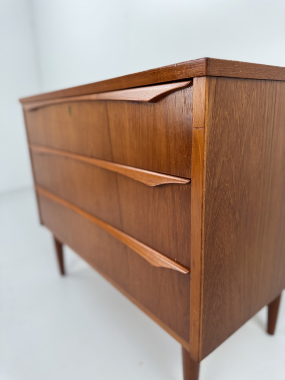 Image 1 of Commode en teck danois, Danemark, années 1960