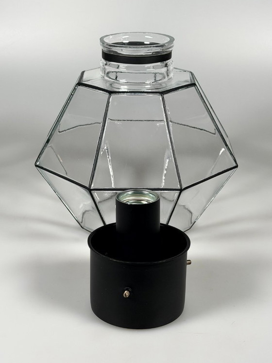 Image 1 of 1960s/70s Plafoniere ceiling lamp by Glashütte Limburg, Germany, Space Age