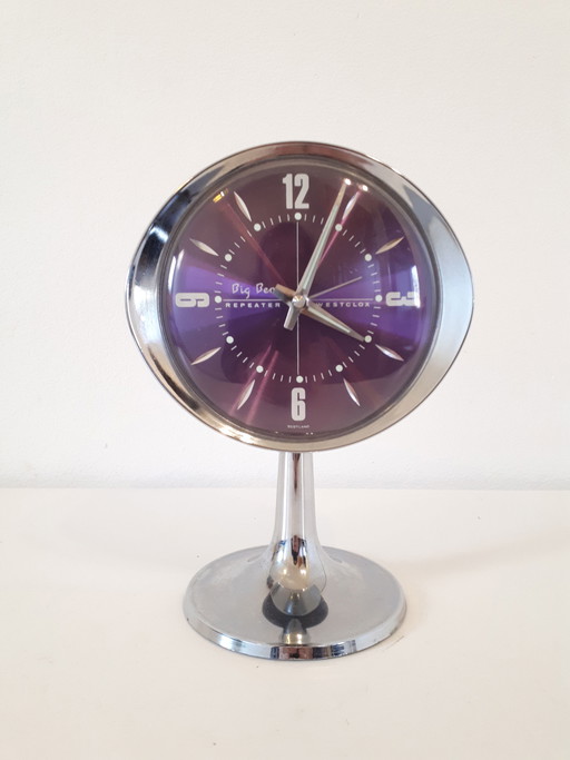 Reloj wekker del espacio espacial Westclox del repetidor del Big Ben
