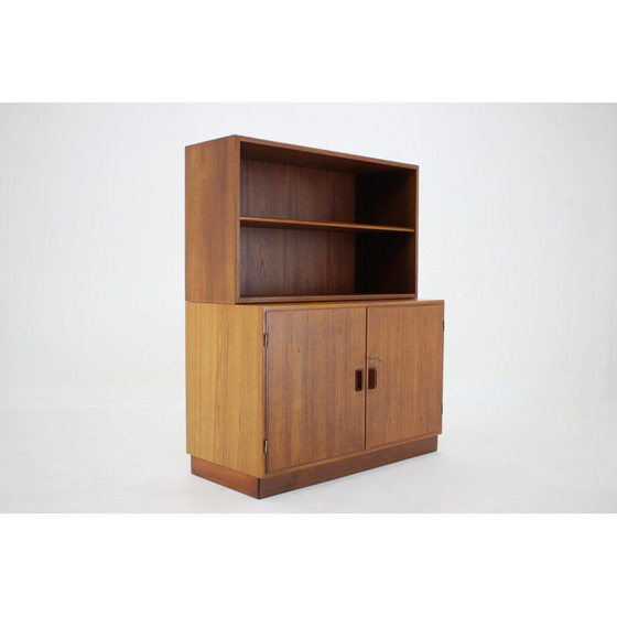 Image 1 of Vintage teak cabinet bookcase, Denmark 1960