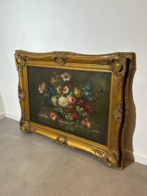 Óleo sobre lienzo – L. Van Hoven – schilderijen tekeningen (photo 2 of 3)