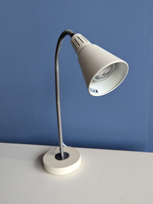 Vintage IKEA KVART lamp, white