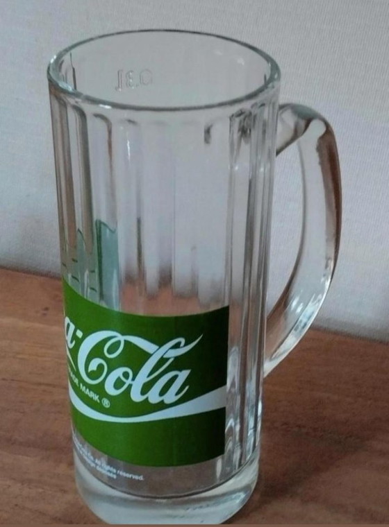 Image 1 of Drie vintage Coca Cola glazen.