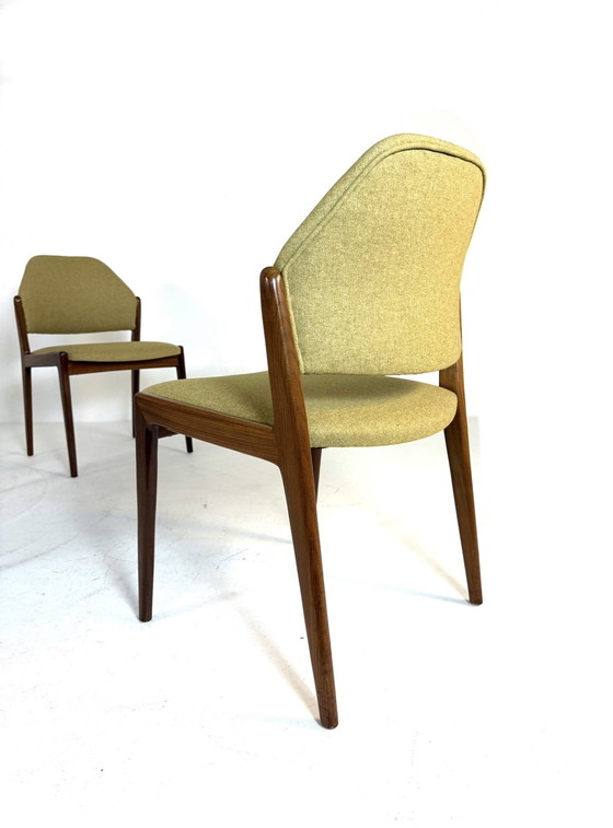 Image 1 of 6x restored dining room chairs, Wilkhahn '60