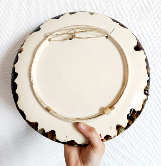 Image 1 of Palissy ceramic lobster plate