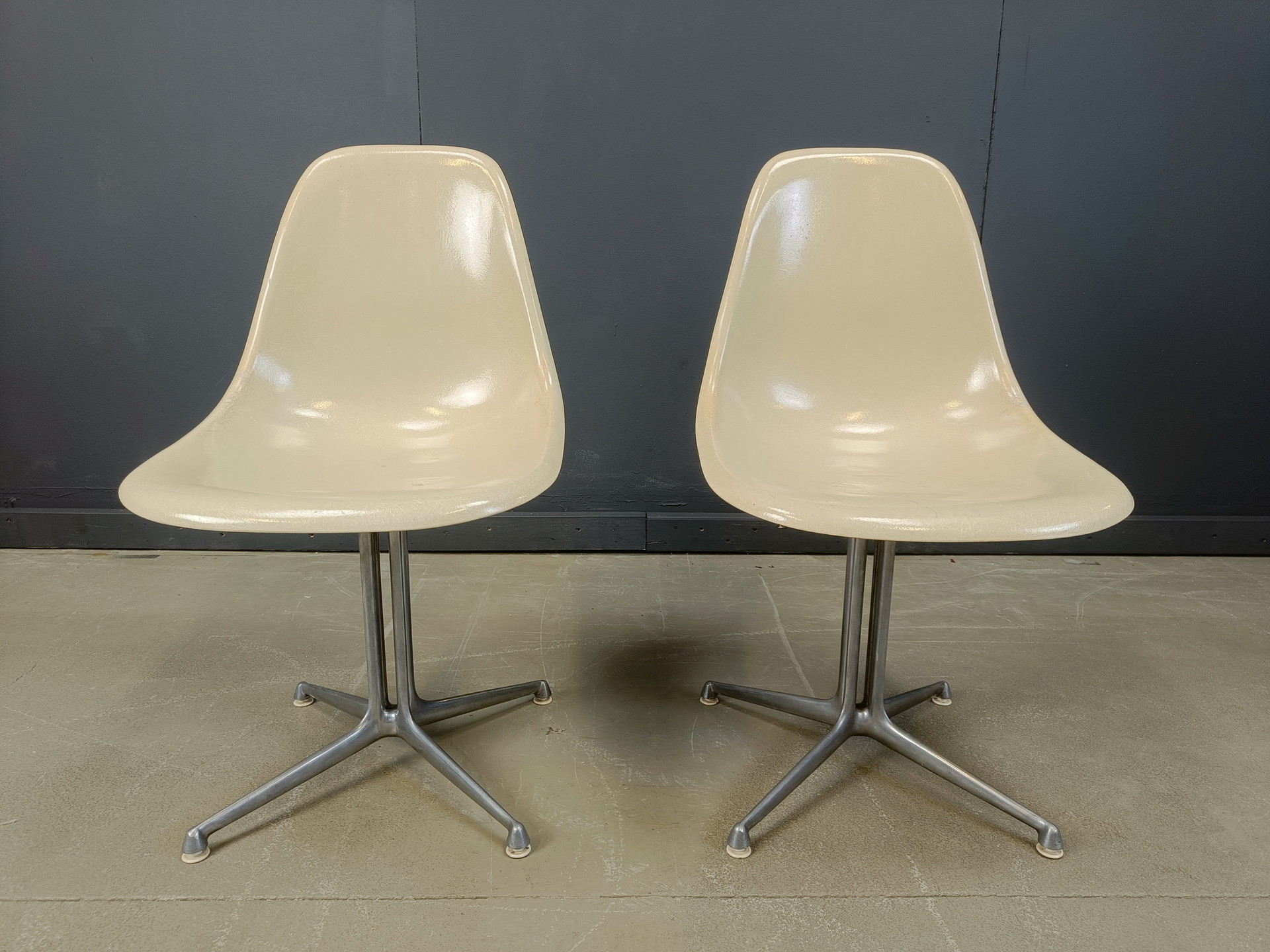 Eames La Fonda Chairs by Herman Miller, Set of 2 1960s