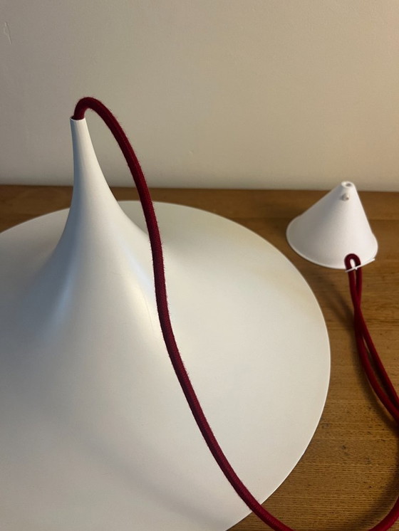 Image 1 of Semi pendente vintage 47 cm - Nebbia e Morup - Torsten Thorup - Claus Bonderup