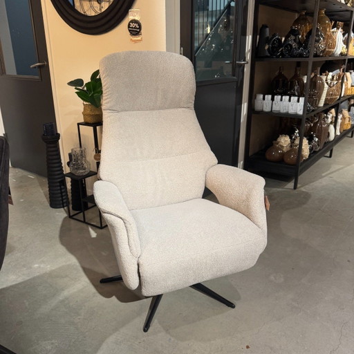 Artizo - Stoff Beige – Pronto Wonen, fauteuils, Plastic, Textile