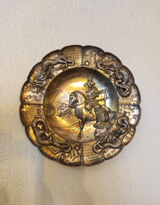 Piatto Samurai/Drago – vintage, Oggetti decorativi, Metal (photo 2 of 13)