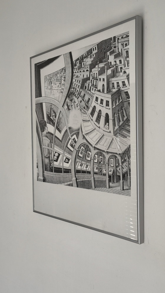Zeefdruk van M.C. Escher. Handgesigneerd. – Litho's & Zeefdrukken, Aluminium, Paper (photo 13 of 13)