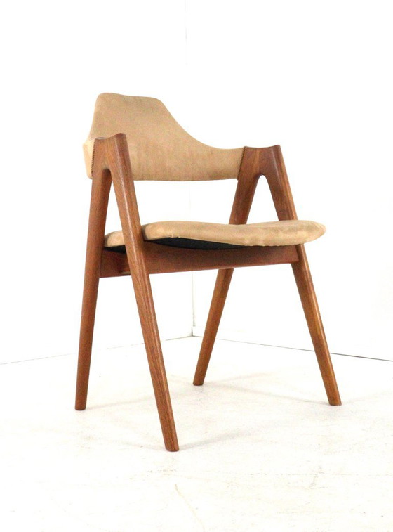 Ensemble de 4 chaises Compass de Kai Kristiansen pour SVA Mobler, design danois vintage (photo 8 of 18)