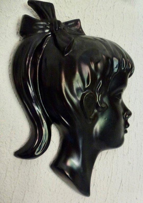 Image 1 of Vintage Girl in Ceramics by Jema, Holland.