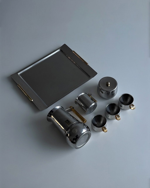 Espresso set by Guido Bergna Italy for DE