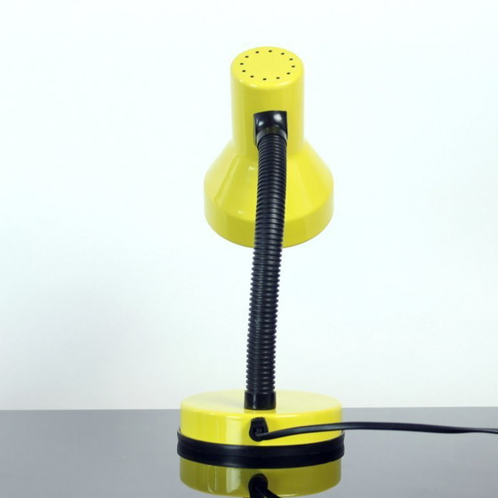 Image 1 of Yellow Rendi "Baby 2" Adjustable Desk Lamp, Czechoslovakia 1990s