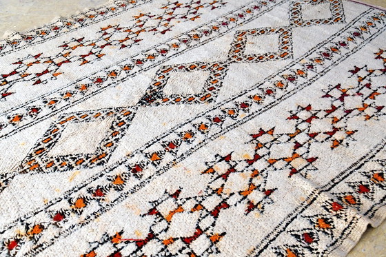 Image 1 of Tapis Marmoucha Marocain Vintage - 277 x 186 cm
